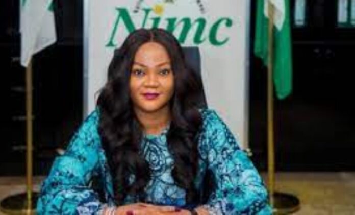 Director General of NIMC, Abisoye Coker-Odusote,