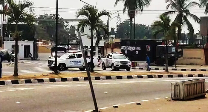 Heavy Security Lagos Assembly